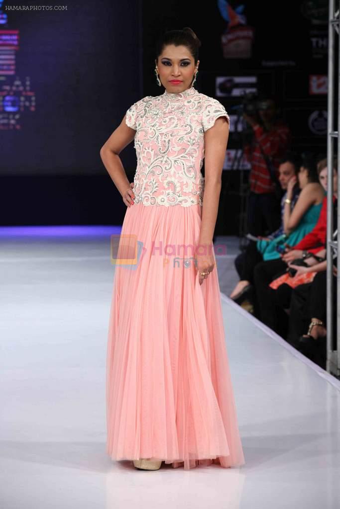 Model walks for designer AD Singh at Bengal Fashion Week day 2 on 22nd